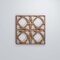 Ekena Millwork Extra Small Fleetwood Decorative Fretwork Wood Wall Panels, Walnut, 7 3/8"W x 7 3/8"H x 3/8"T WALW08X08X0375FLTWA - alternate 5